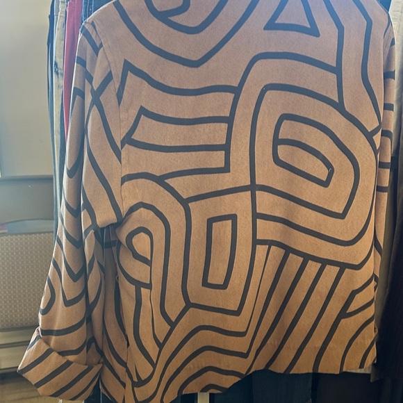 Vintage Abstract Patterned Jacket - Picture 6 of 6